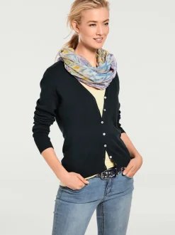 Veste en tricot fin cardigan à encolure en V