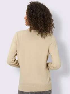 Veste en tricot fin cardigan à encolure en V