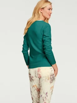 Veste en tricot fin cardigan à encolure en V