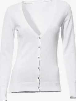 Veste en tricot fin cardigan à encolure en V