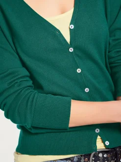 Veste en tricot fin cardigan à encolure en V