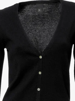 Veste en tricot fin cardigan à encolure en V