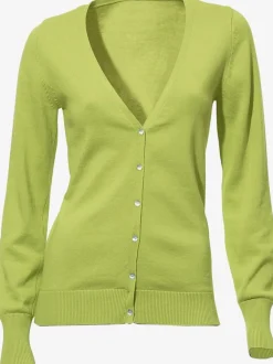 Veste en tricot fin cardigan à encolure en V