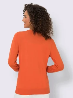 Veste en tricot fin cardigan à encolure en V