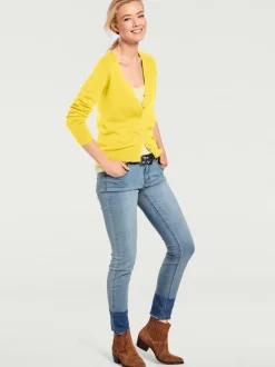 Veste en tricot fin cardigan à encolure en V
