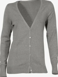 Veste en tricot fin cardigan à encolure en V
