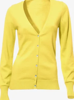 Veste en tricot fin cardigan à encolure en V