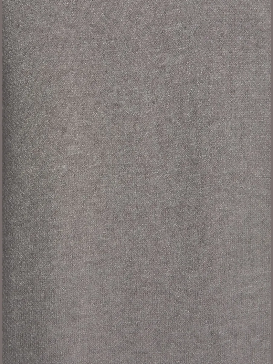 Veste en tricot long avec col châle et poches ouvertes