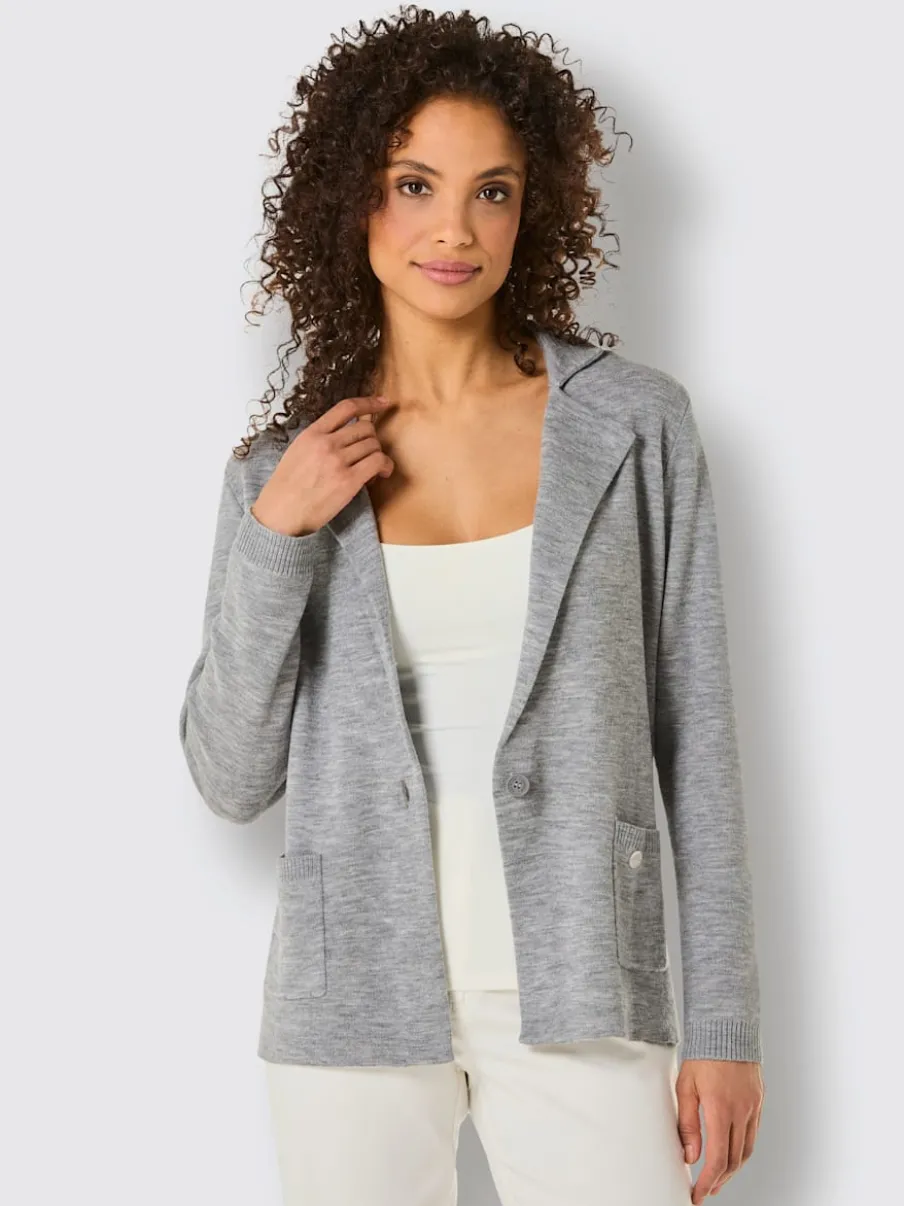 Veste en tricot à porter séparément ou ensemble
