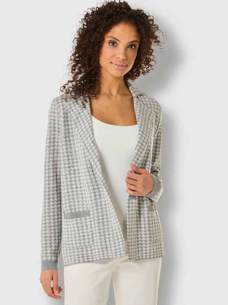 Veste en tricot à porter séparément ou ensemble