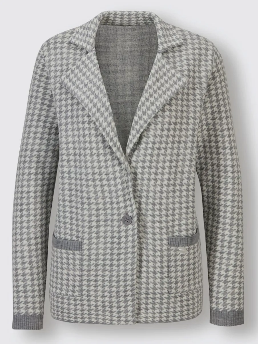 Veste en tricot à porter séparément ou ensemble