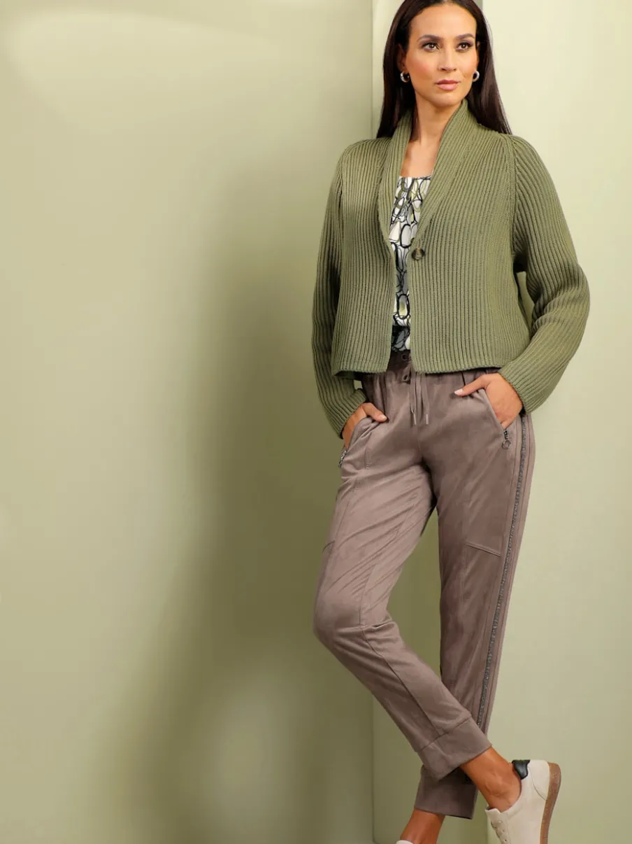 Veste en tricot pur coton