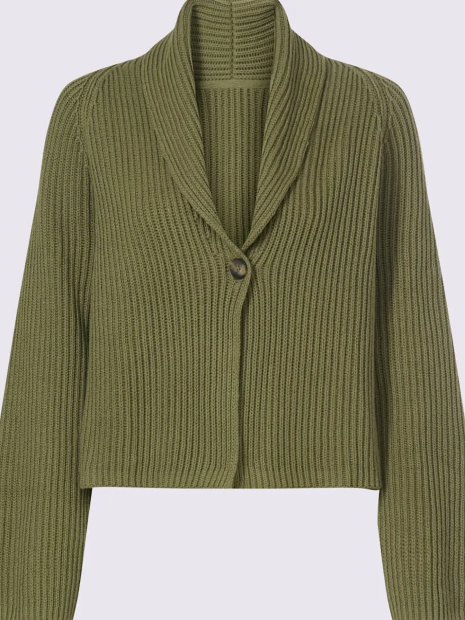 Veste en tricot pur coton