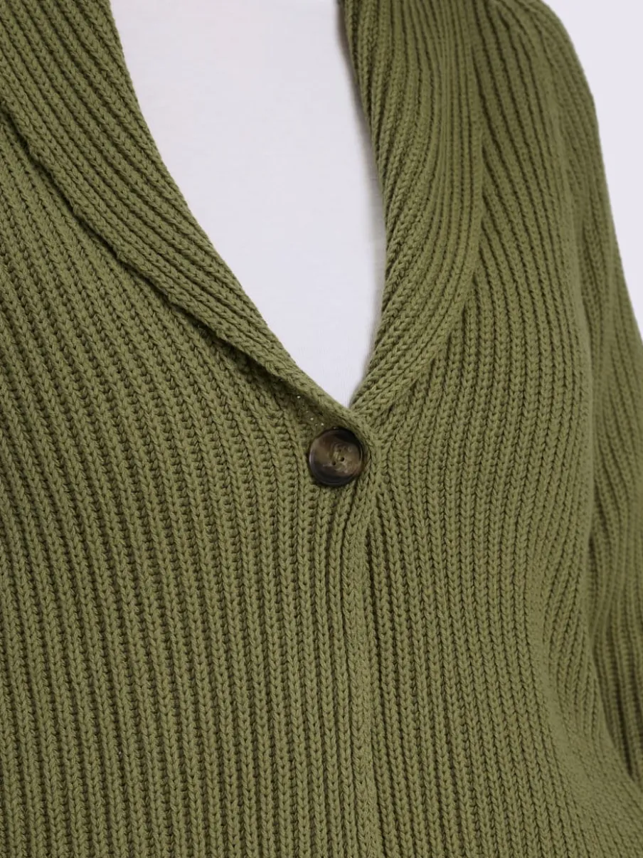 Veste en tricot pur coton