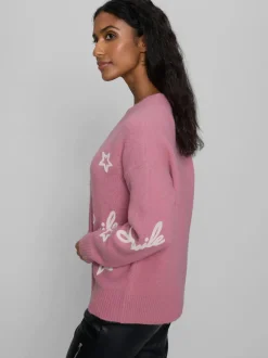 Veste en tricot superbe mélange de matières
