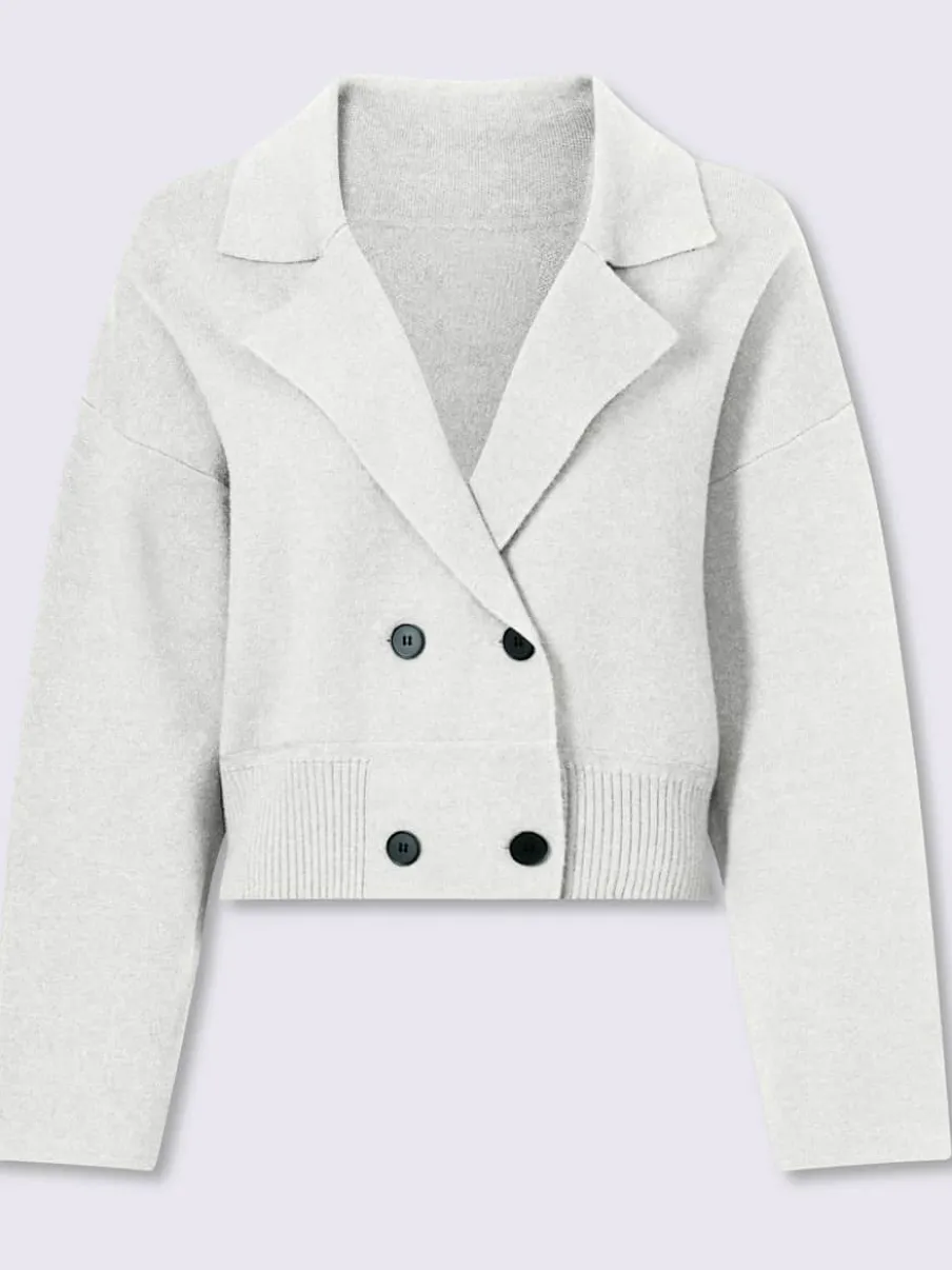 Veste en tricot tricot doux