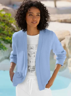 Veste en tricot tricot estival très léger
