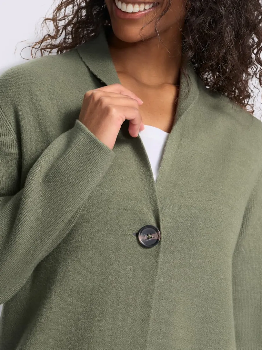 Veste en tricot 50% viscose
