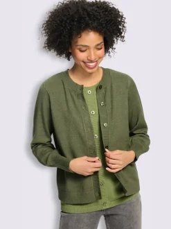 Veste en tricot 50% viscose