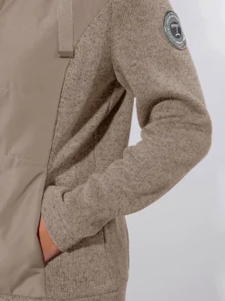 Veste légère avec capuche et poches intégrées élégantes