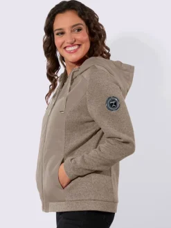 Veste légère avec capuche et poches intégrées élégantes