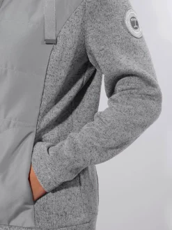 Veste légère avec capuche et poches intégrées élégantes
