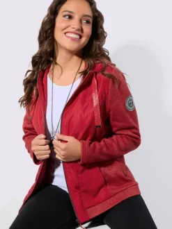Veste légère avec capuche et poches intégrées élégantes