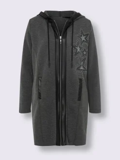 Veste légère avec étoiles et pierres brillantes fantaisie