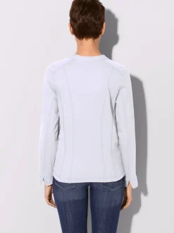 Veste légère à col montant avec poches zippées