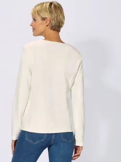 Veste légère en jersey avec finitions soignées et poches.