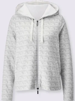 Veste légère en polyester recyclé avec coupe évasée.