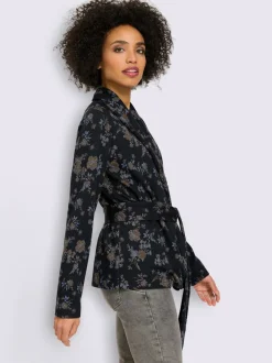 Veste légère fil brillant