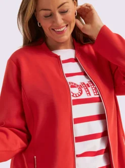 Veste légère glissières tendance