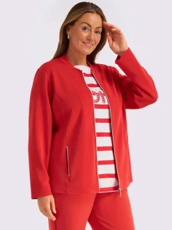 Veste légère glissières tendance