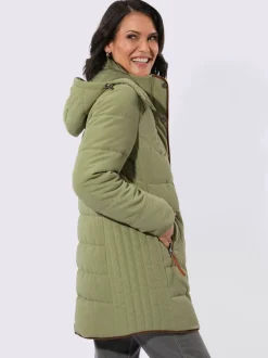 Veste longue chaud et facile à entretenir