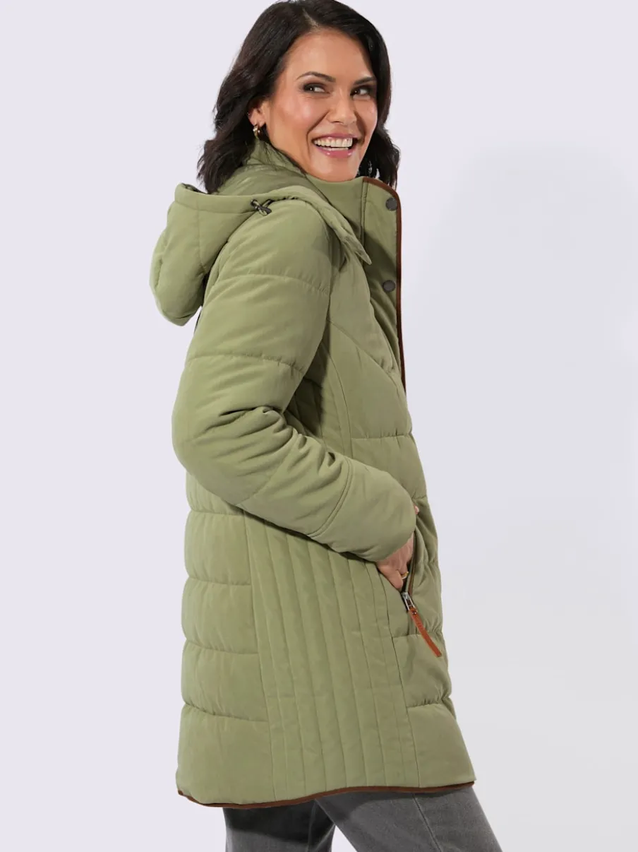 Veste longue chaud et facile à entretenir