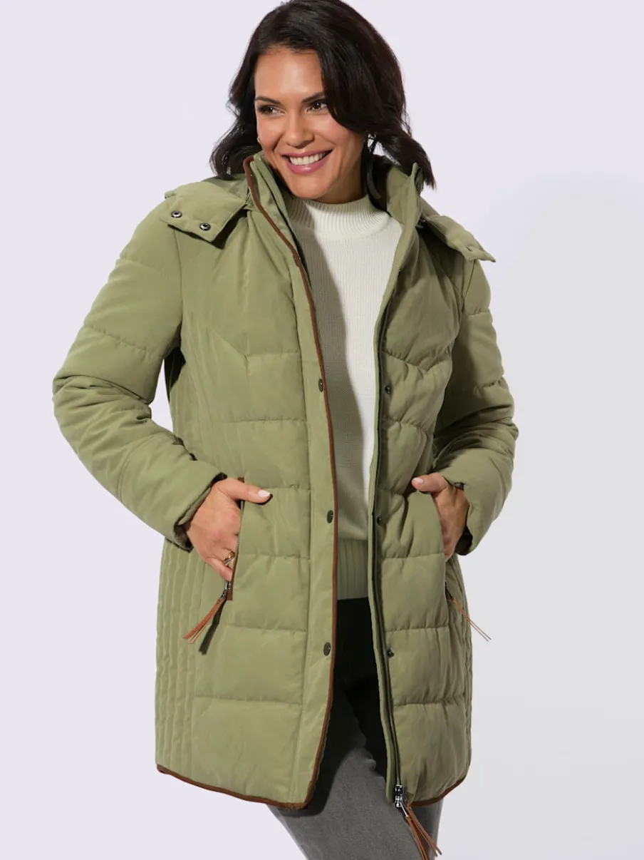Veste longue chaud et facile à entretenir