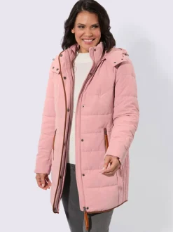 Veste longue chaud et facile à entretenir