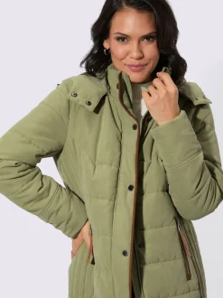 Veste longue chaud et facile à entretenir