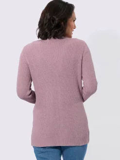 Veste longue en tricot 50% coton