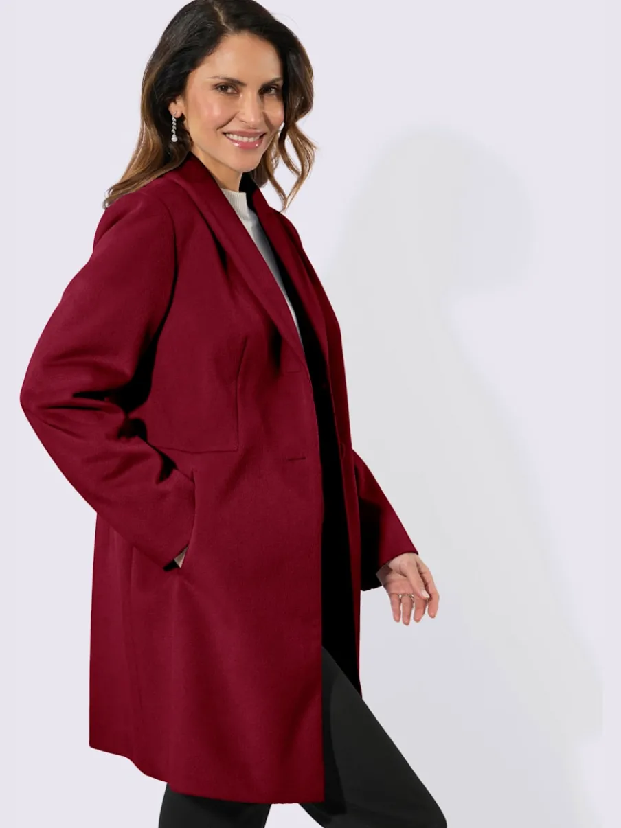 Veste longue matière supérieure facile d'entretien