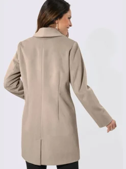 Veste longue matière supérieure facile d'entretien