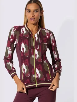 Veste matière sweat