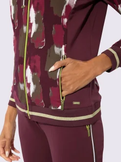 Veste matière sweat