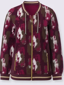 Veste matière sweat