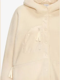 Veste polaire ample avec capuche