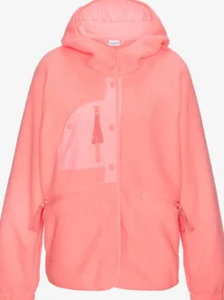 Veste polaire ample avec capuche