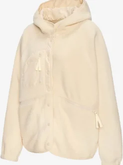 Veste polaire ample avec capuche