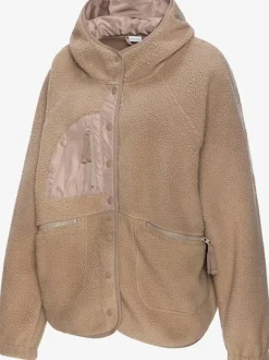 Veste polaire ample avec capuche