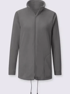 Veste polaire avec col montant et deux poches